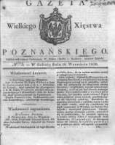 Gazeta Wielkiego Xięstwa Poznańskiego 1830.09.18 Nr75