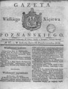 Gazeta Wielkiego Xięstwa Poznańskiego 1830.10.30 Nr87