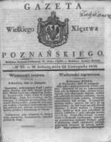 Gazeta Wielkiego Xięstwa Poznańskiego 1830.11.20 Nr93