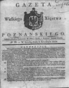 Gazeta Wielkiego Xięstwa Poznańskiego 1830.12.08 Nr98