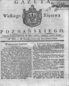 Gazeta Wielkiego Xięstwa Poznańskiego 1830.12.22 Nr102