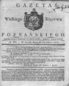 Gazeta Wielkiego Xięstwa Poznańskiego 1830.12.29 Nr104