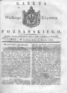 Gazeta Wielkiego Xięstwa Poznańskiego 1836.03.12 Nr61