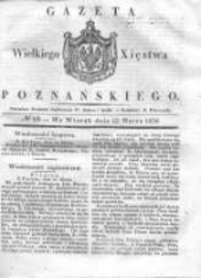 Gazeta Wielkiego Xięstwa Poznańskiego 1836.03.22 Nr69