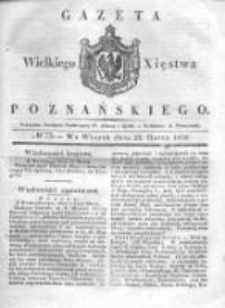 Gazeta Wielkiego Xięstwa Poznańskiego 1836.03.29 Nr75
