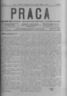 Praca: tygodnik illustrowany, ekonomiczno-społeczny i belletrystyczny dla wszystkich stan&oacute;w. 1900.02.04 R.4 nr6