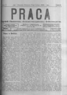Praca: tygodnik illustrowany, ekonomiczno-społeczny i belletrystyczny dla wszystkich stan&oacute;w. 1900.02.11 R.4 nr7