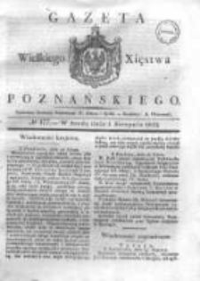 Gazeta Wielkiego Xięstwa Poznańskiego 1832.08.01 Nr177