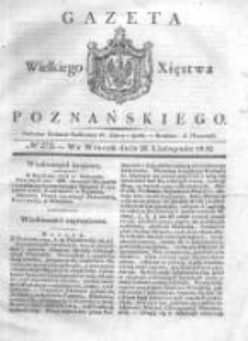 Gazeta Wielkiego Xięstwa Poznańskiego 1832.11.20 Nr272
