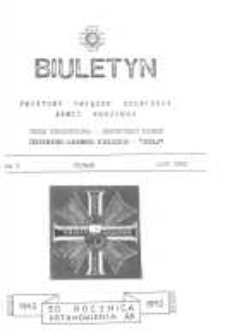 Biuletyn. Światowy Związek Żołnierzy Armii Krajowej. Okręg Wielkopolska - Inspektorat Poznań. Środowisko Radomsko-Kieleckie "Jodła" 1992 luty Nr3
