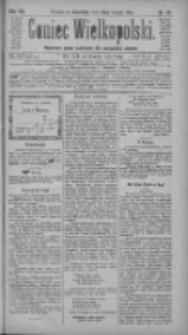 Goniec Wielkopolski: najtańsze pismo codzienne dla wszystkich stan&oacute;w 1884.02.21 R.8 Nr43