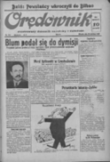 Orędownik: ilustrowany dziennik narodowy i katolicki 1937.06.22 R.67 Nr141