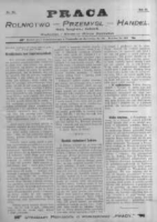 Praca: tygodnik dla wszystkich stanów, poświęcony sprawom handlu, przemysłu i rolnictwa. 1898.06.26 R.3 nr26