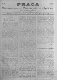 Praca: tygodnik illustrowany, ekonomiczno-społeczny i belletrystyczny dla wszystkich stanów. 1898.10.23 R.3 nr43