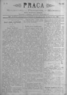 Praca: tygodnik illustrowany, ekonomiczno-społeczny i belletrystyczny dla wszystkich stanów. 1898.11.13 R.3 nr46