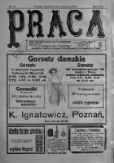 Praca: tygodnik polityczny i literacki, illustrowany. 1913.06.08 R.17 nr23