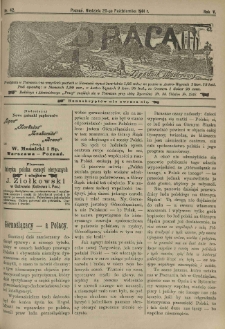 Praca: tygodnik illustrowany. 1901.10.20 R.5 nr42