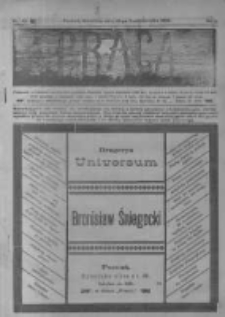 Praca: tygodnik illustrowany. 1902.10.19 R.6 nr42