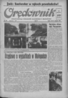 Orędownik: ilustrowany dziennik narodowy i katolicki 1937.08.27 R.67 Nr197