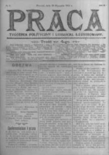 Praca: tygodnik polityczny i literacki, illustrowany. 1906.01.28 R.10 nr4