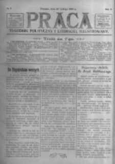 Praca: tygodnik polityczny i literacki, illustrowany. 1906.02.18 R.10 nr7