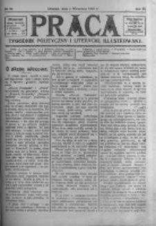 Praca: tygodnik polityczny i literacki, illustrowany. 1907.09.01 R.11 nr35