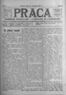 Praca: tygodnik polityczny i literacki, illustrowany. 1907.09.15 R.11 nr37