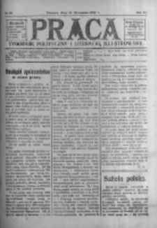 Praca: tygodnik polityczny i literacki, illustrowany. 1907.09.29 R.11 nr39