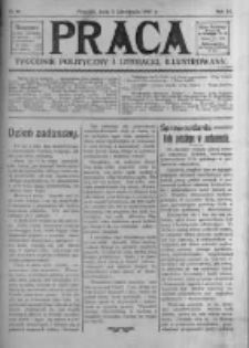 Praca: tygodnik polityczny i literacki, illustrowany. 1907.11.03 R.11 nr44