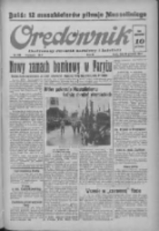 Orędownik: ilustrowany dziennik narodowy i katolicki 1937.09.29 R.67 Nr225