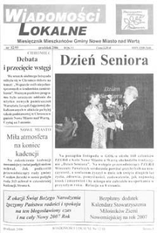 Wiadomości Lokalne 2006 R.6 Nr12(93)