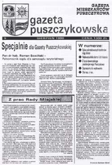 Gazeta Puszczykowska 1990 Nr9