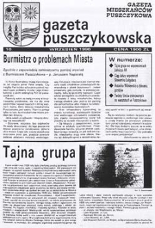 Gazeta Puszczykowska 1990 Nr10