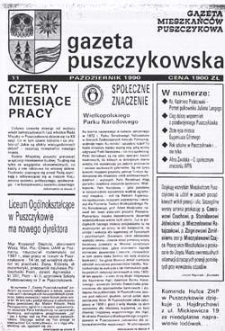 Gazeta Puszczykowska 1990 Nr11