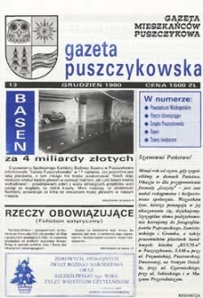 Gazeta Puszczykowska 1990 Nr13