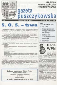 Gazeta Puszczykowska 1991 Nr14