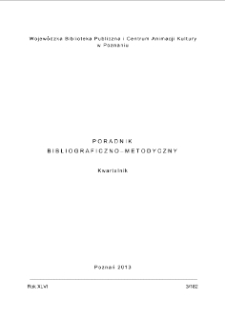 Poradnik Bibliograficzno-Metodyczny 2013 z.3
