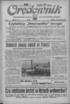 Orędownik: ilustrowane pismo narodowe i katolickie 1936.11.08 R.66 Nr261