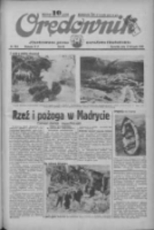 Orędownik: ilustrowane pismo narodowe i katolickie 1936.11.12 R.66 Nr264