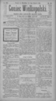 Goniec Wielkopolski: najtańsze pismo codzienne dla wszystkich stan&oacute;w 1884.08.03 R.8 Nr178