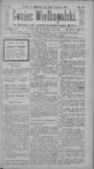 Goniec Wielkopolski: najtańsze pismo codzienne dla wszystkich stan&oacute;w 1884.11.23 R.8 Nr271