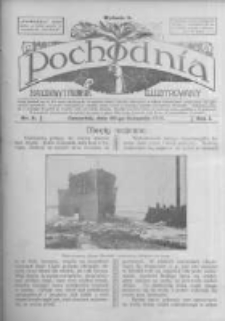 Pochodnia. Narodowy Tygodnik Illustrowany. 1913.11.20 R.1 nr8