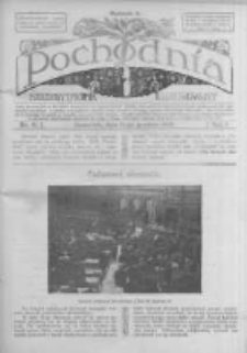 Pochodnia. Narodowy Tygodnik Illustrowany. 1913.12.11 R.1 nr11