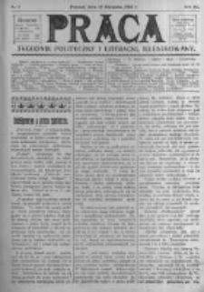 Praca: tygodnik polityczny i literacki, illustrowany. 1908.01.19 R.12 nr3