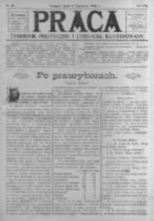 Praca: tygodnik polityczny i literacki, illustrowany. 1908.06.14 R.12 nr24