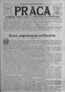 Praca: tygodnik polityczny i literacki, illustrowany. 1909.10.17 R.13 nr42