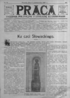 Praca: tygodnik polityczny i literacki, illustrowany. 1909.10.31 R.13 nr44