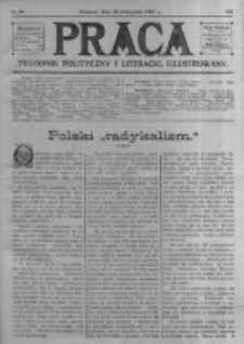 Praca: tygodnik polityczny i literacki, illustrowany. 1909.11.28 R.13 nr48