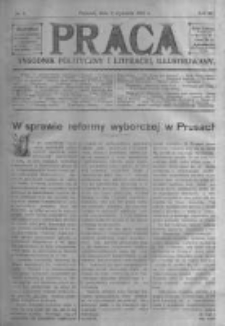 Praca: tygodnik polityczny i literacki, illustrowany. 1910.01.09 R.14 nr2