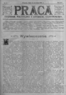 Praca: tygodnik polityczny i literacki, illustrowany. 1910.01.16 R.14 nr3